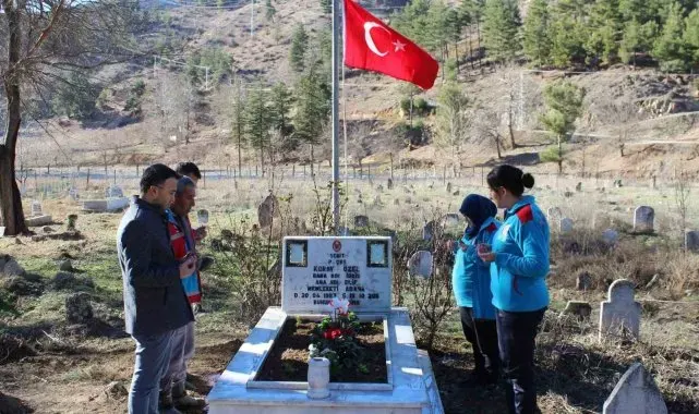 Feke'de şehitlere vefa