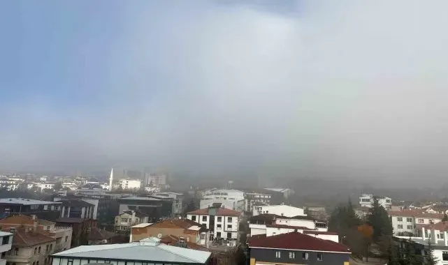 Elazığ'da sis etkili oldu