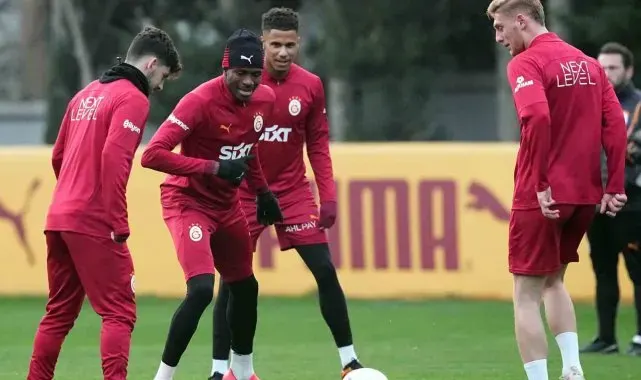 Galatasaray, Kayserispor maçı hazırlıklarını sürdürdü