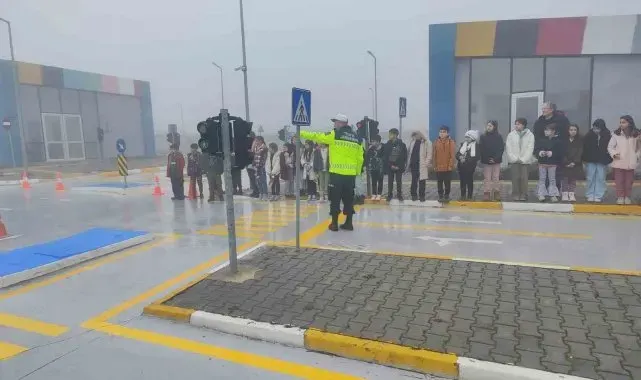 Tekirdağ'da öğrencilere trafik bilinci kazandırılıyor