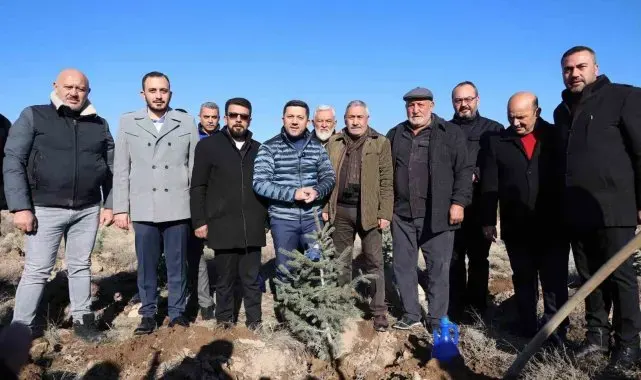 Nevşehir'de yeni doğan ve ölenlerin isimleri fidanlarda yaşayacak