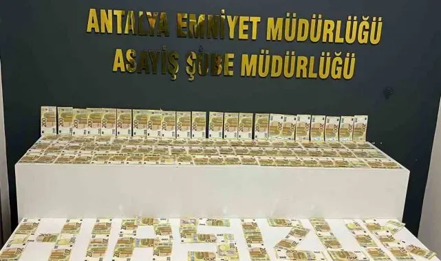 Antalya'da evden 4 milyon TL'lik hırsızlık yapan zanlı yakalandı