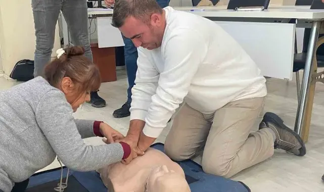 Söke Belediyesi Personeline İlk Yardım Eğitimi verildi