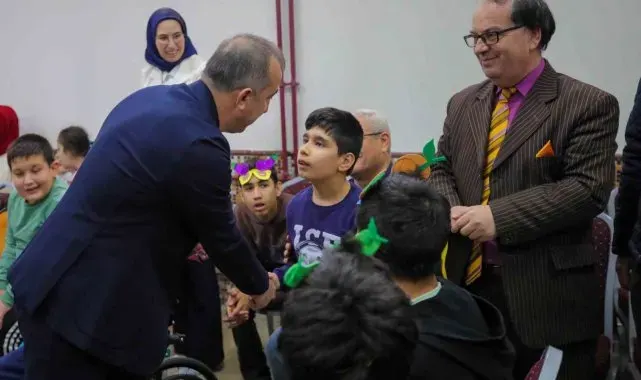 Recep Uçar'dan özel çocukları sevindiren buluşma