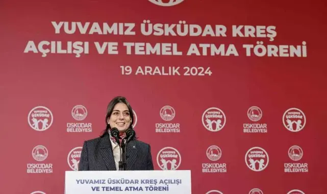 Üsküdar Belediyesi'nin ilk kreşi "Yuvamız Üsküdar" açıldı