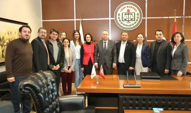 Başkan Yalım'dan Uşak Baro Başkanına ziyaret