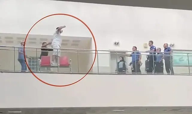 Adliyedeki intiharı güvenlik amiri engelledi