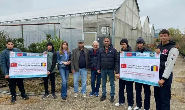 Ödemiş'in liseli gençleri Türkiye'yi Romanya'da temsil etti