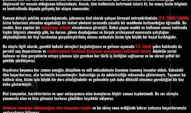Emirhan Delibaş ve Berkay Vardar'a doping şoku: 4 yıl futboldan men edildiler