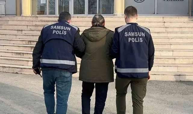 Samsun'da 17 yıl 10 ay hapis cezası ile aranan şahıs lokantada yemek yerken yakalandı
