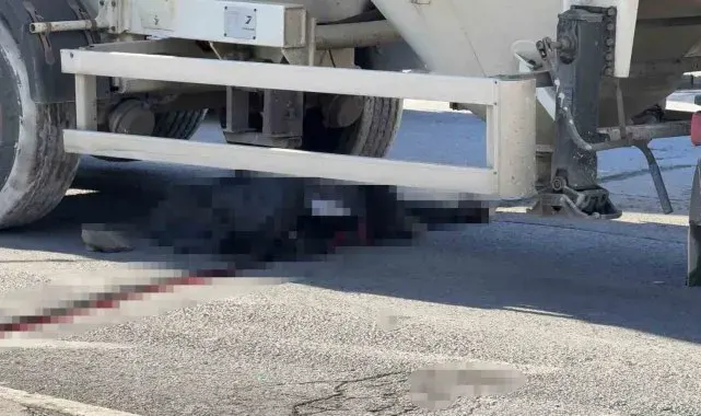 Arnavutköy'de yaşlı adam tankerin altında kalarak hayatını kaybetti