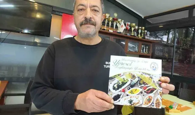 Burhaniye de zeytinyağlı yemekler kitap oldu