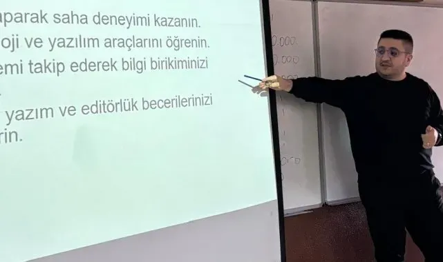 Ajans haberciliğinin perde arkası BEUN Meslek Yüksekokulu'nda anlatıldı
