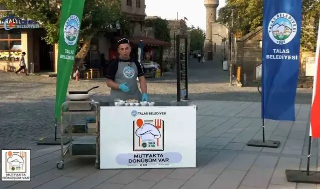 Talas'ın 'Mutfakta Dönüşüm Var' Projesi Avrupa'da ödüle koşuyor