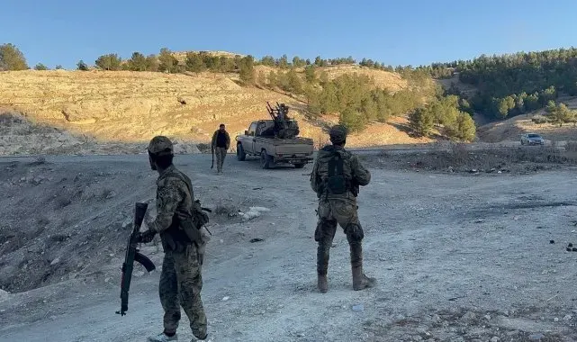 Münbiç'te PKKYPG'li teröristlerden gazetecilerin bulunduğu bölgeye dronlu saldırı