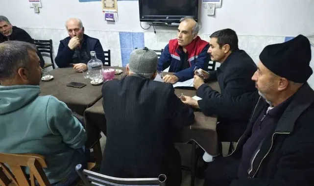 Efeler Tarım Ekipleri, Eğrikavak Mahallesi'nde üreticilerle buluştu