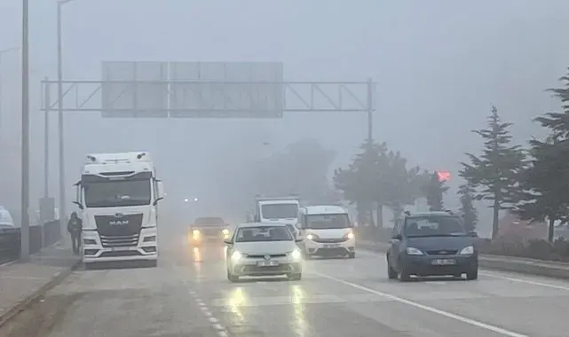 Kulu'da yoğun sis etkili oluyor