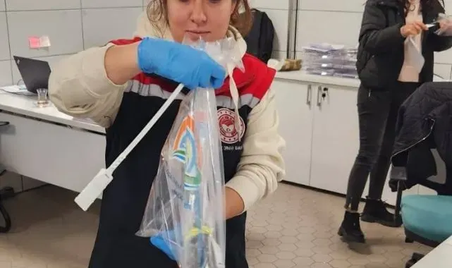Rusya'ya gidecek balıklardan numune alımları yapıldı