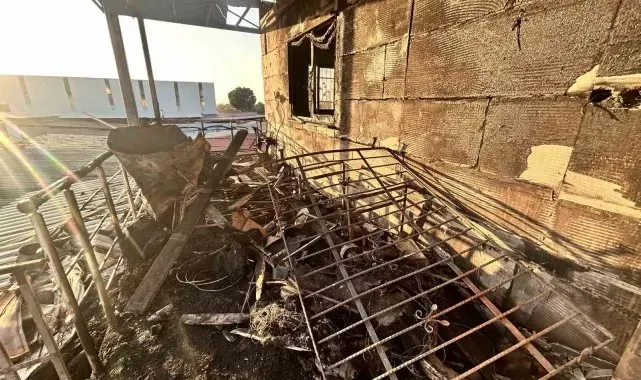 Ülkesine dönme hazırlığı yapan Suriyeli ailenin evi yangında küle döndü