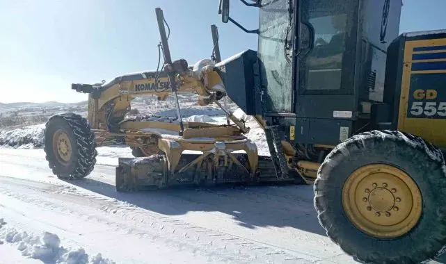Elazığ'da kapalı köy yolu kalmadı