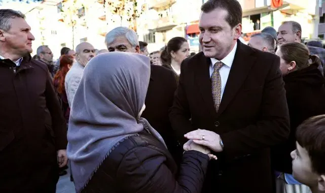 Silivri Belediye Başkanı Bora Balcıoğlu, Çerkezköy'de Kent Lokantası açılışına katıldı