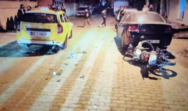 Keşan'da otomobile çarpan motosikletin sürücüsü yaralandı