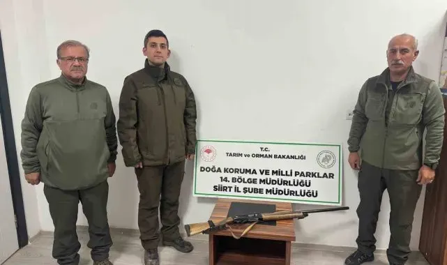 Siirt'te kaçak avcılara 75 bin TL ceza kesildi