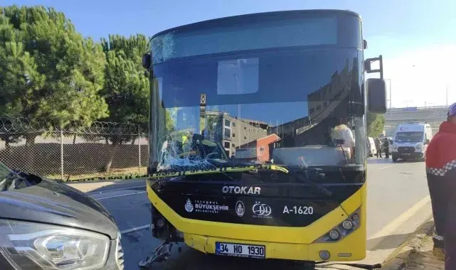 Başakşehir'de İETT otobüsünün çarptığı kişi hayatını kaybetti