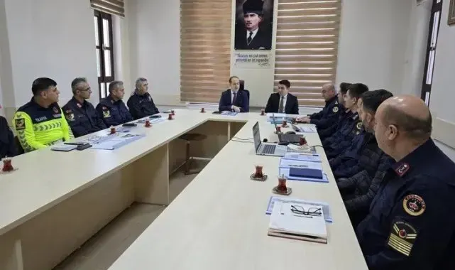 Bandırma'da güvenlik önlemleri masaya yatırıldı