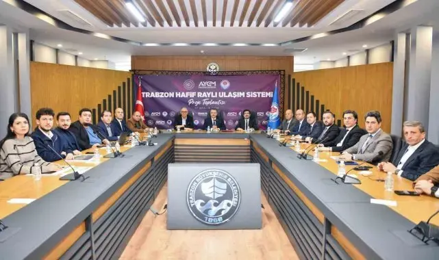 Trabzon'da hafif raylı sistem için 'Bismillah' denildi