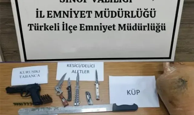 Sinop'ta uyuşturucu operasyonu: 2 gözaltı