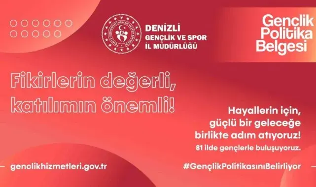 Gençlik politikaları için Denizli'de söz gençlerin