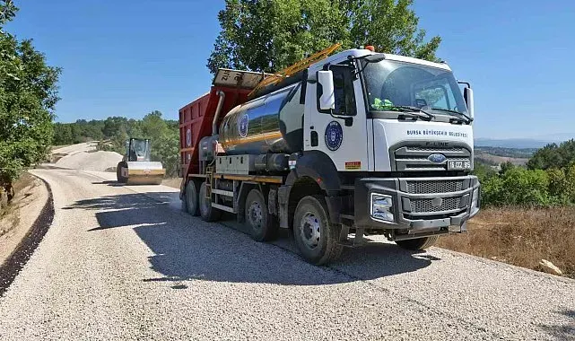 Bursa'nın 4 ilçesine toplam 32,5 kilometre yeni yol