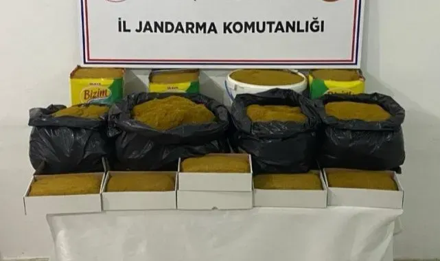 Muş'ta 55 kilo bandrolsüz tütün ele geçirildi