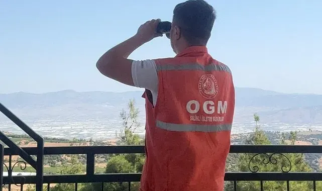 Sarıgöl'ün "duman gözcüleri" 724 nöbette