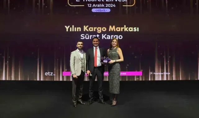 Sürat Kargo'ya 'Yılın Kargo Şirketi' ödülü