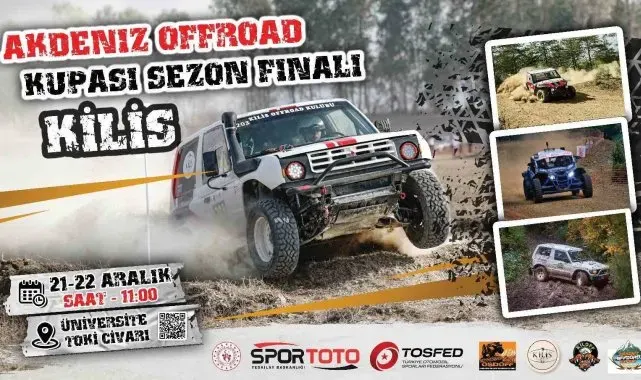 Akdeniz Offroad Kupası sezon finali Kilis'te başlıyor