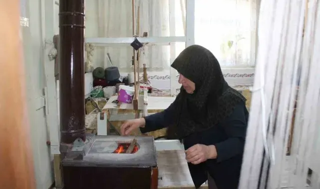Bayburt'ta sobalar harıl harıl yanıyor