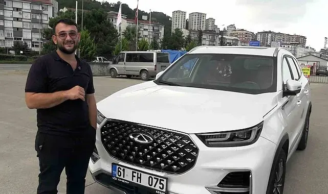 Sıfır aldığı Chery marka otomobil, Rizeli sürücüyü canından bezdirdi