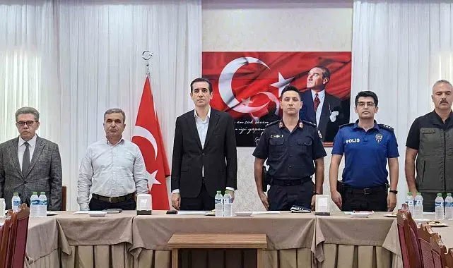 Bozyazı'da okul güvenlik tedbirleri değerlendirildi