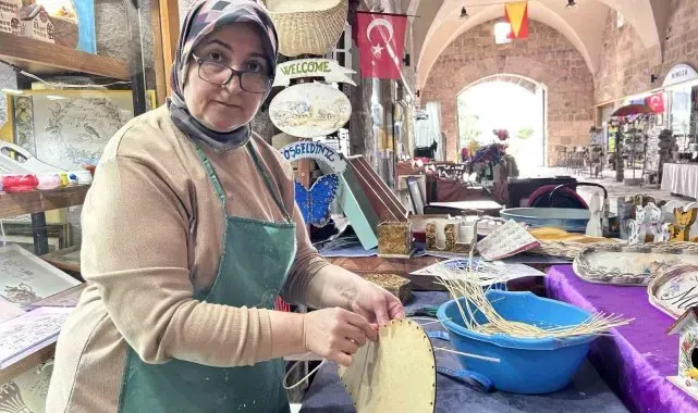 450 yıllık Sokullu Mehmet Paşa Külliyesi'nde kadınlar aile ekonomisine katkı sağlıyorlar