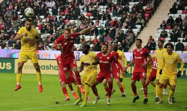 Trendyol Süper Lig: Antalyaspor: 2 - Kayserispor: 0