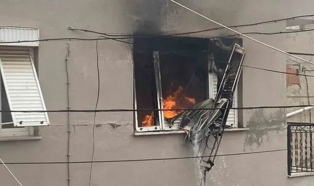 Alaşehir'de korkutan yangın