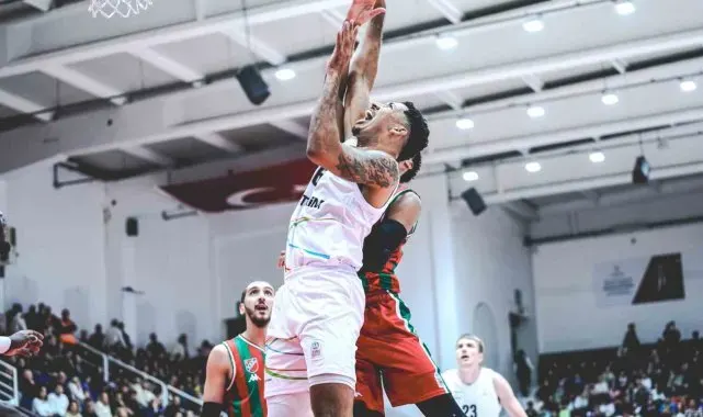 Türkiye Sigorta Basketbol Süper Ligi: Aliağa Petkimspor: 83 - P. Karşıyaka: 82