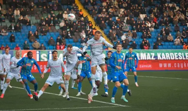 Trendyol Süper Lig: Çaykur Rizespor: 1 - Konyaspor: 0