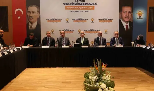 AK Partili Büyükşehir Belediye Başkanları istişare toplantısında Konya'da bir araya geldi