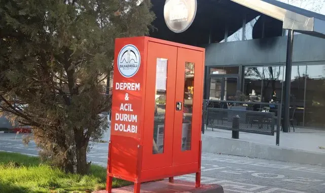 Dulkadiroğlu'nda acil durum dolapları