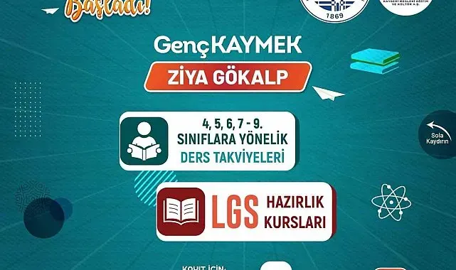 Büyükşehir'in Genç KAYMEK kurslarında yeni dönem kayıtları sürüyor