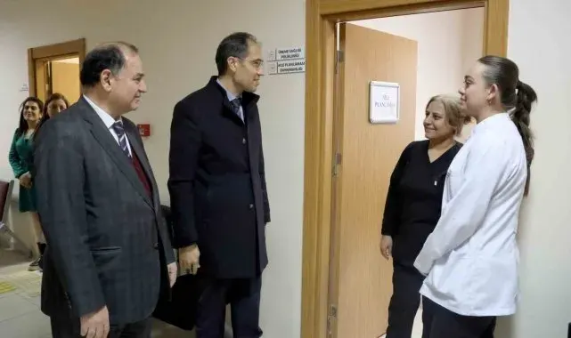 Talas'taki sağlık hizmetleri yerinde değerlendirildi