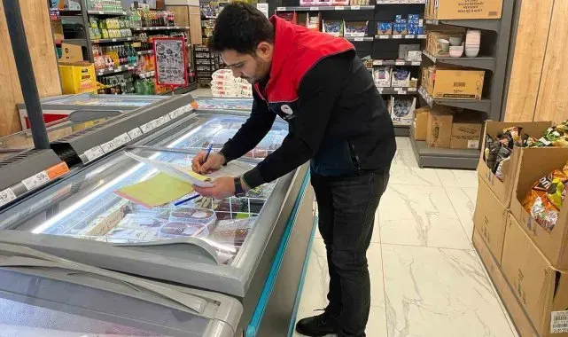 Şırnak'ta zincir marketlerde denetim yapıldı